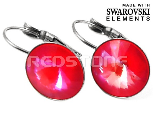Náušnice Swarovski Elements RED8047